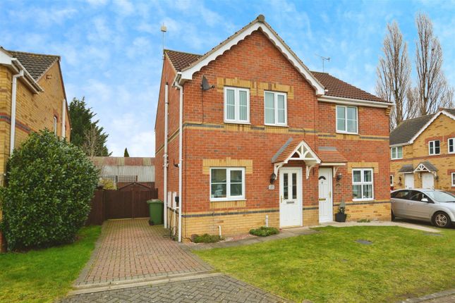 Semi-detached house for sale in Herriot Walk, Scunthorpe