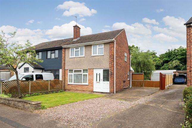 Thumbnail Semi-detached house for sale in Packer Avenue, Leicester Forest East, Leicester