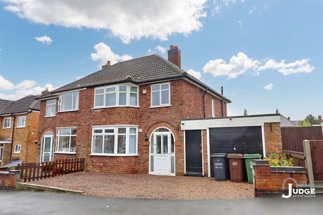 Semi-detached house for sale in Charles Drive, Anstey, Leicester
