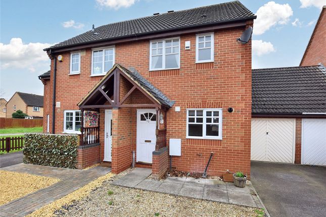 Thumbnail Semi-detached house for sale in Evenlode Drive, Didcot