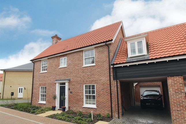 Thumbnail Link-detached house for sale in Badger Close, Needham Market, Ipswich