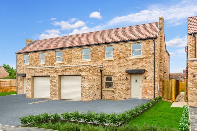 Thumbnail Semi-detached house for sale in Plot 2, Fieldstone Court, Sandhutton, Thirsk