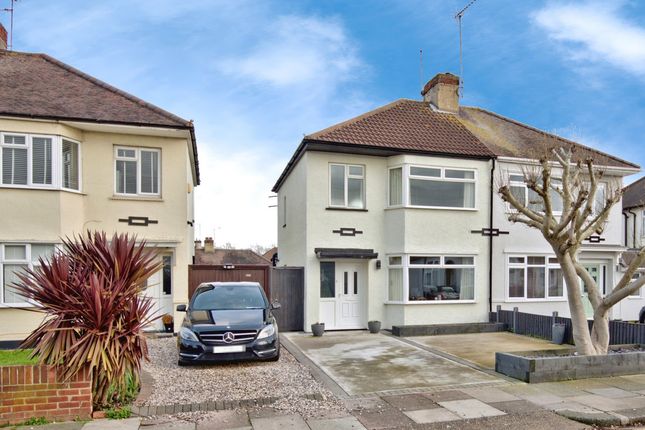 Semi-detached house for sale in Thornford Gardens, Southend-On-Sea