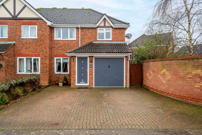 Semi-detached house for sale in Marigold Close, Horsford