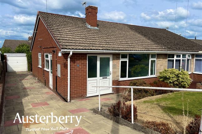 Thumbnail Semi-detached bungalow for sale in Turnberry Drive, Trentham, Stoke-On-Trent, Staffordshire