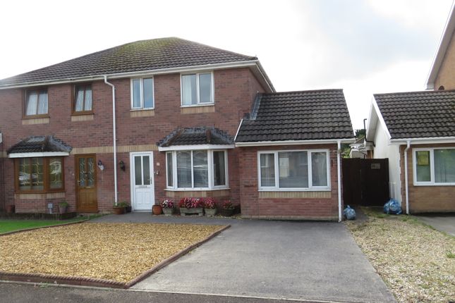 Thumbnail Semi-detached house for sale in Sandpiper Road, Llanelli