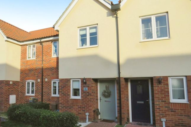 Terraced house for sale in Victoria Close, West Row, Bury St. Edmunds