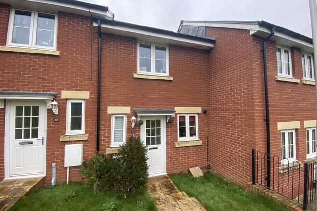 Thumbnail Terraced house to rent in Webbers Way, Tiverton