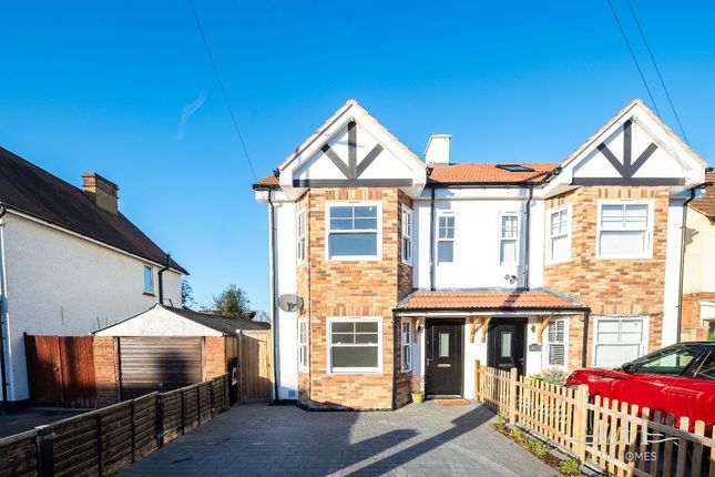 Semi-detached house for sale in Woodman Road, Warley, Brentwood