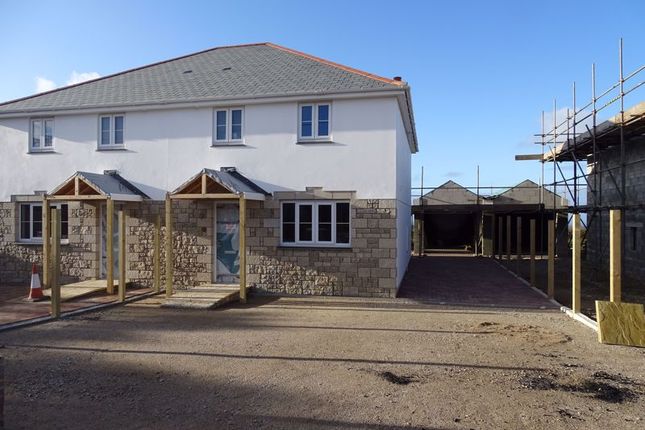 Thumbnail Semi-detached house for sale in Church Road, Four Lanes, Redruth