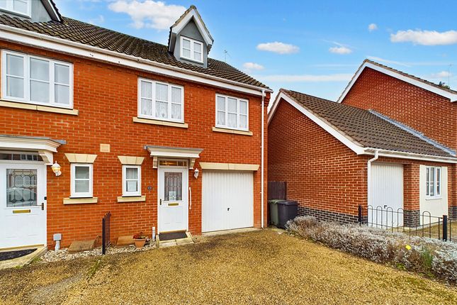 Semi-detached house for sale in Woodruff Road, Thetford, Norfolk