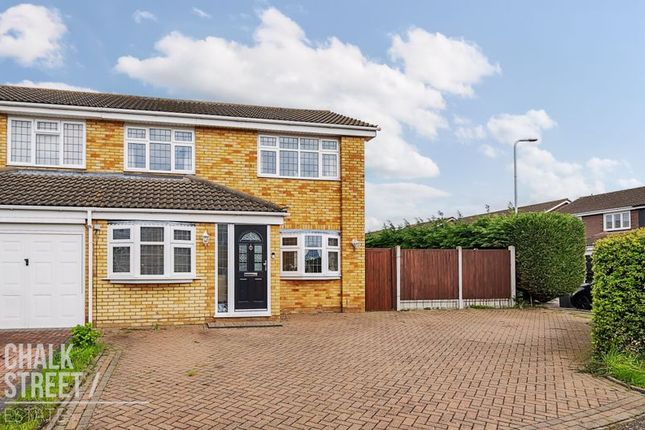 Thumbnail Semi-detached house for sale in Christopher Close, Hornchurch