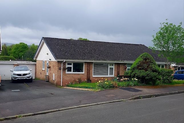 Thumbnail Semi-detached bungalow for sale in Beech Grove, Brecon