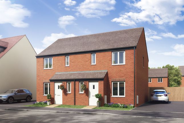 Semi-detached house for sale in "The Hanbury" at Boughton Green Road, Northampton