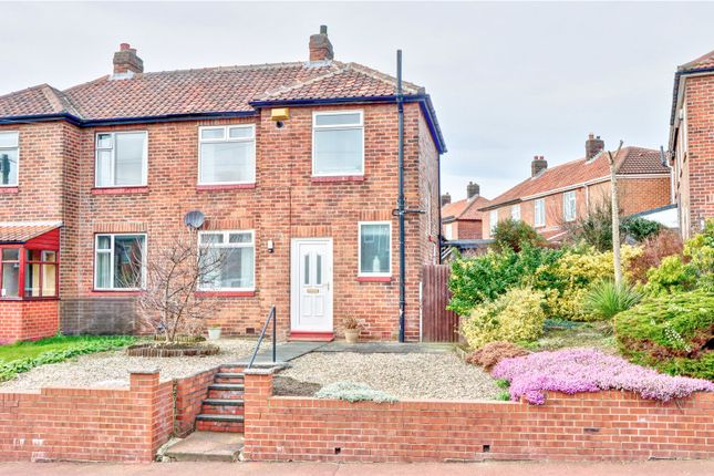 Thumbnail Semi-detached house for sale in Wharmlands Road, Newcastle Upon Tyne, Tyne And Wear