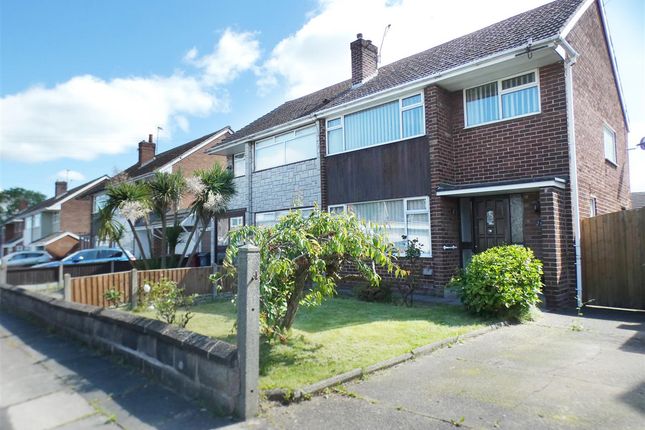 Thumbnail Semi-detached house for sale in Grinton Crescent, Huyton, Liverpool