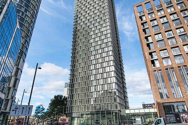 1-bed flat on Stratosphere Tower, Great Eastern Road, London, £430,000