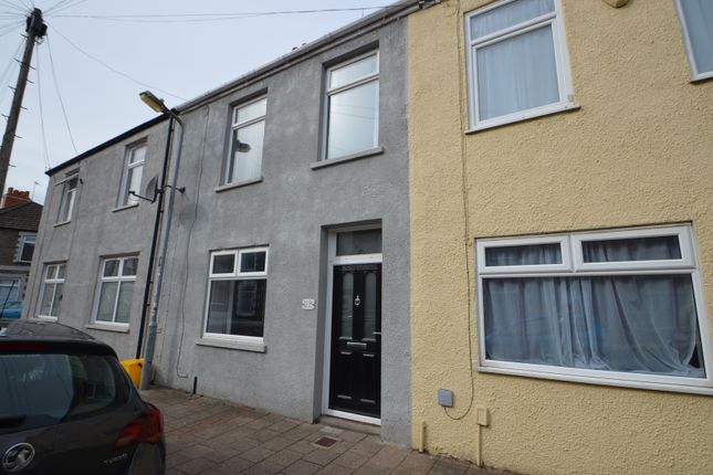 Thumbnail Terraced house to rent in Pearl Street, Cardiff