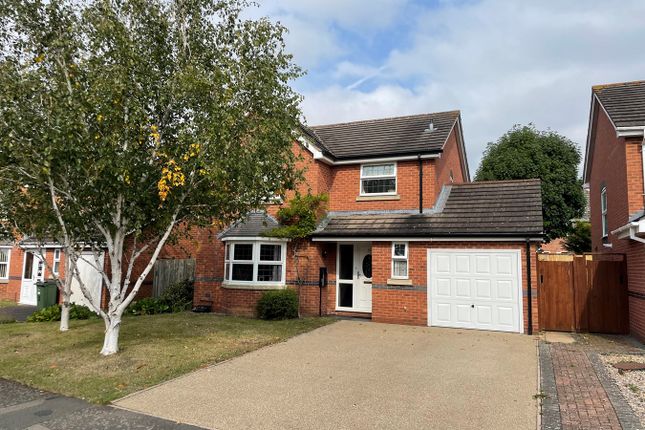 Thumbnail Detached house for sale in Stevenson Gardens, Cosby, Leicester