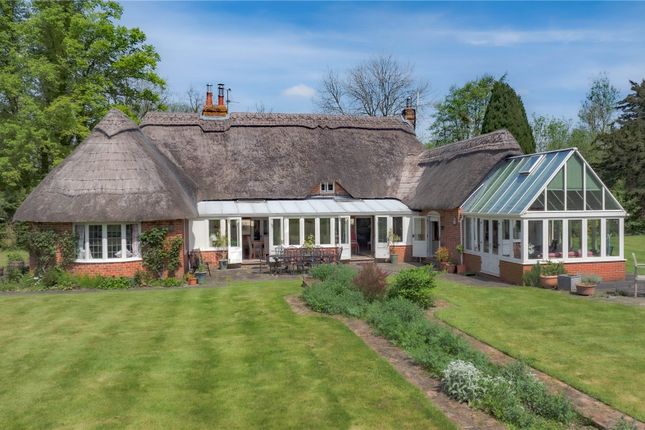 Thumbnail Detached house for sale in Bransbury, Barton Stacey, Winchester, Hampshire