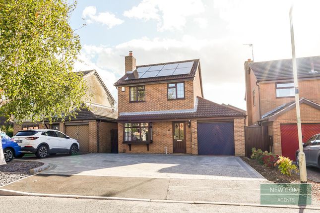 3-bed detached on Galsworthy Crescent, Melton Mowbray, £300,000
