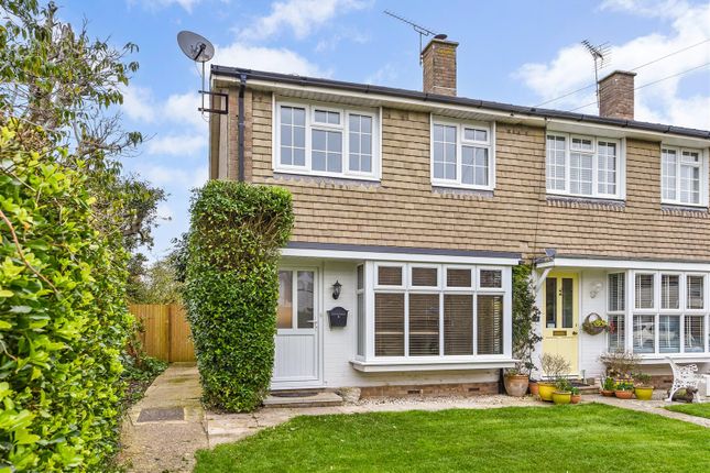 Thumbnail Semi-detached house for sale in Cunliffe Close, West Wittering, Chichester