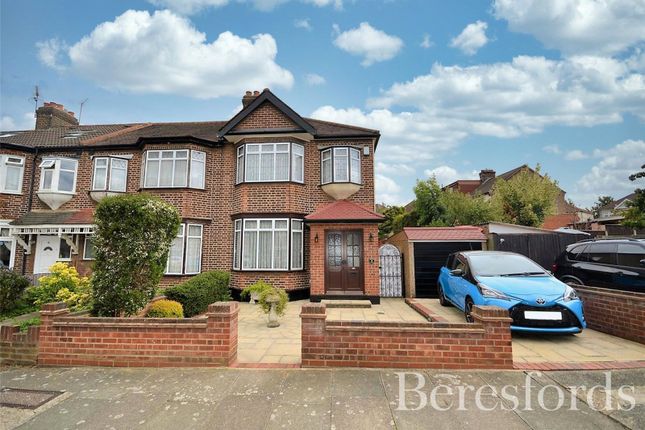 Thumbnail End terrace house for sale in Glenwood Drive, Gidea Park