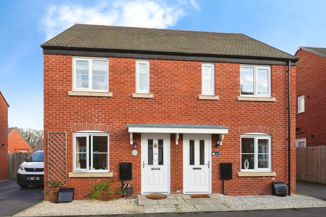 Semi-detached house for sale in Harrison Gardens, Rushwick, Worcester, Worcestershire