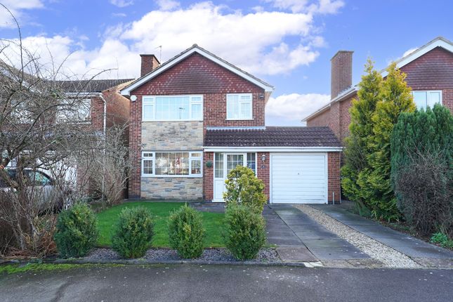 Thumbnail Detached house for sale in Highfield Road, Groby, Leicester, Leicestershire