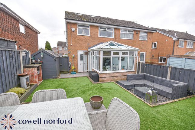 Semi-detached house for sale in Eafield Avenue, Milnrow, Rochdale, Greater Manchester