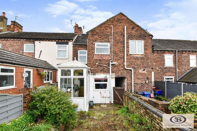 Terraced house for sale in Heath Street, Chesterton, Newcastle