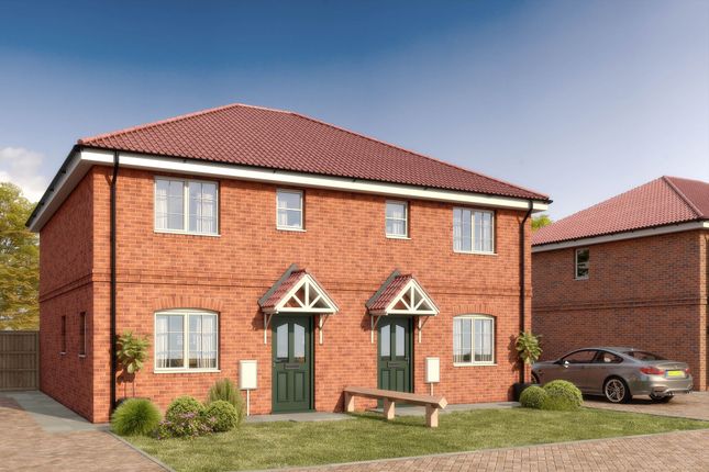 Thumbnail Semi-detached house for sale in "The Greetham", Vasey Fields, Bassingham