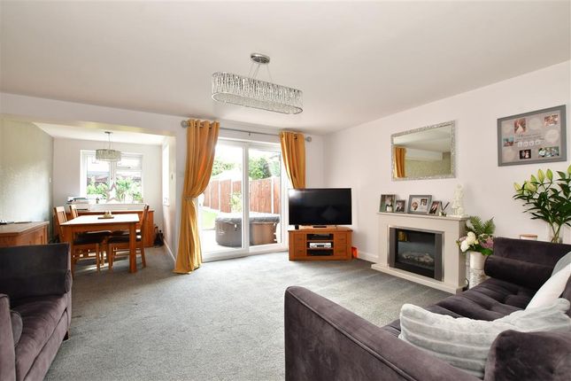 Thumbnail Link-detached house for sale in Sweet Briar Drive, Steeple View, Basildon, Essex