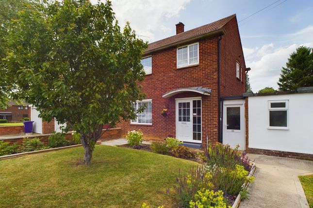Thumbnail Semi-detached house for sale in Burford Way, Hitchin