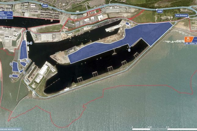 Thumbnail Industrial to let in Opportunities At Port Of Swansea Port Of Swansea, Swansea
