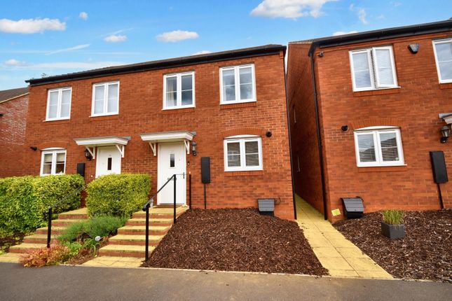 Thumbnail Semi-detached house for sale in Champions Field Way, Flore, Northampton