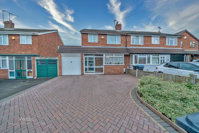 Thumbnail Semi-detached house for sale in Coppice Close, Cheslyn Hay, Walsall