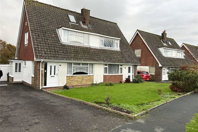 Semi-detached house for sale in James Avenue, Herstmonceux, Hailsham, East Sussex
