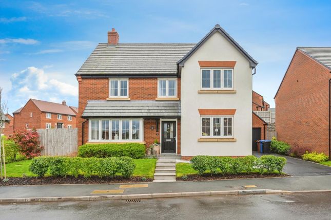Thumbnail Detached house for sale in Newton Avenue, Streethay, Lichfield