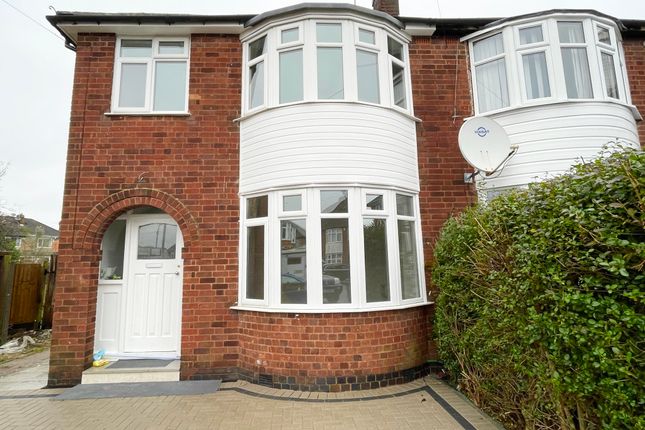 Thumbnail Semi-detached house to rent in Frankson Avenue, Braunstone