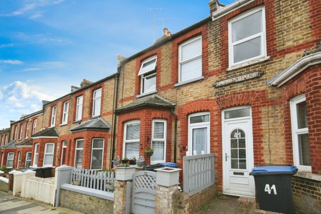 Terraced house for sale in Salmestone Road, Margate