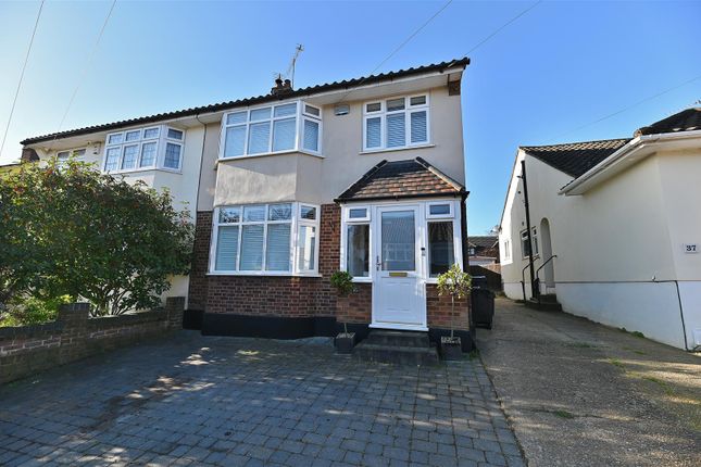 Thumbnail Semi-detached house for sale in Copthorne Avenue, Ilford
