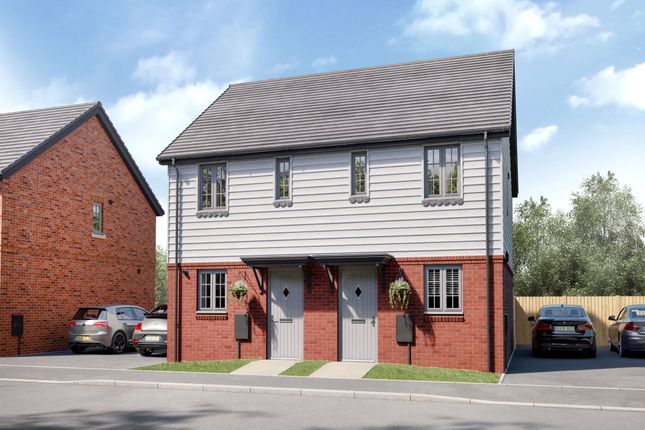 Semi-detached house for sale in "The Alnmouth" at Halstead Road, Earls Colne, Colchester