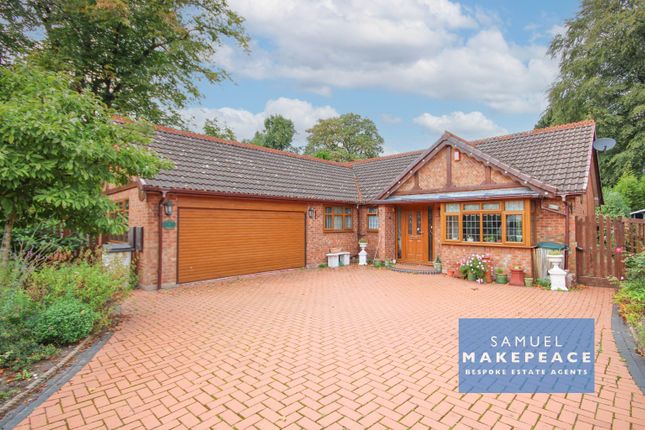 Thumbnail Detached bungalow for sale in Ashmead Mews, Alsager, Stoke-On-Trent, Cheshire