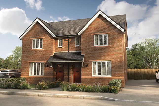 Thumbnail Semi-detached house for sale in "Plot Page" at Buxton Road, Congleton
