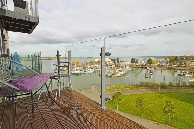 Thumbnail Flat for sale in The Peninsula, Pegasus Way, Gillingham