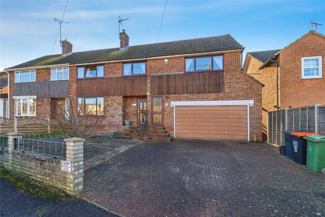 Semi-detached house for sale in Sheepcote Crescent, Heath And Reach, Leighton Buzzard, Bedfordshire