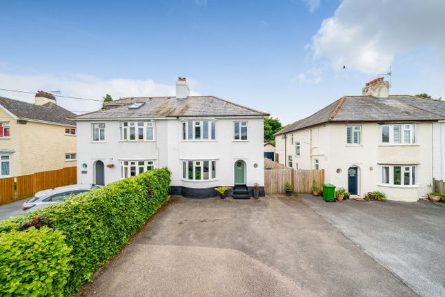 Thumbnail Semi-detached house for sale in Exeter Road, Honiton