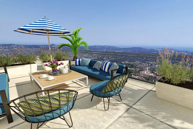 Thumbnail Apartment for sale in Grasse, Mougins, Valbonne, Grasse Area, French Riviera