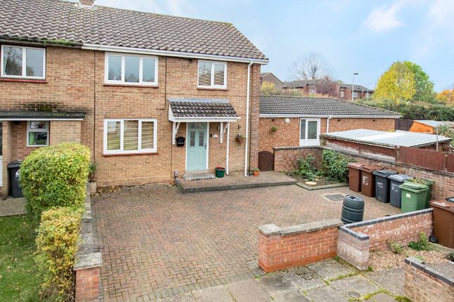 Thumbnail End terrace house for sale in Bramber Court, Corby